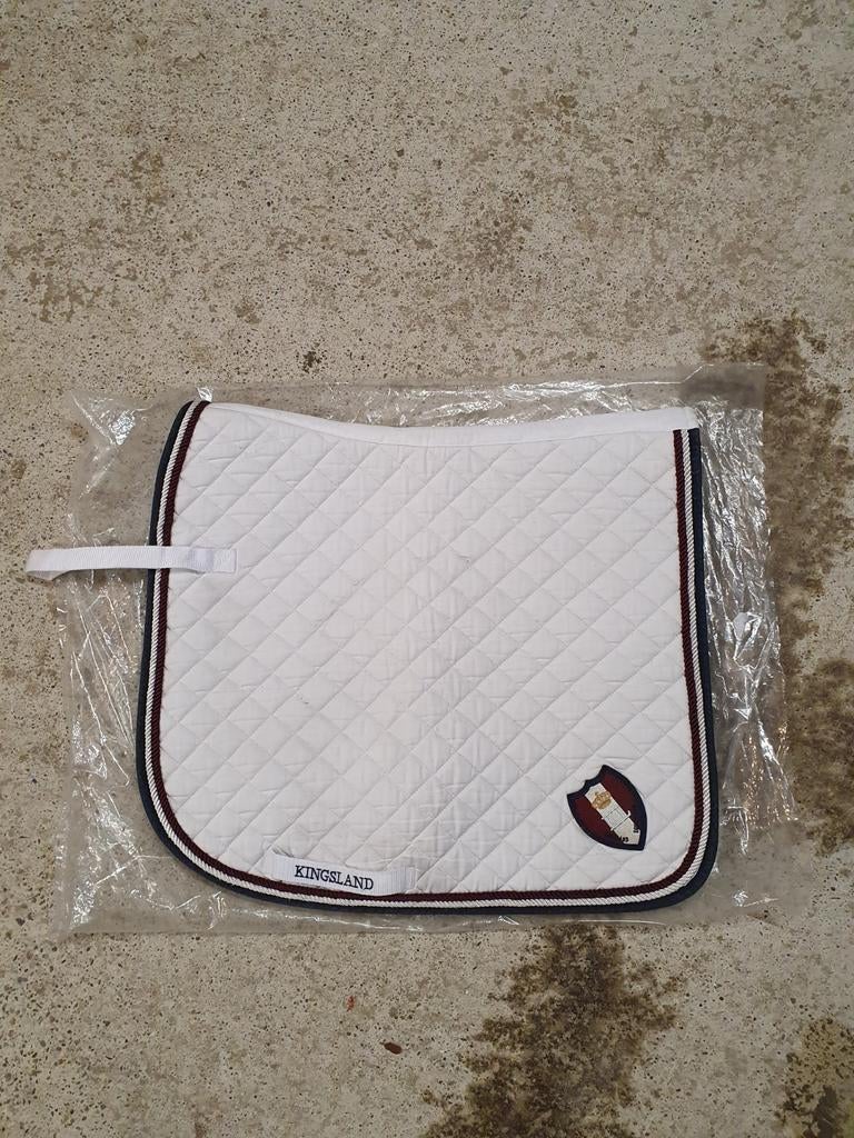 Kingsland zadeldekje wit, maat Full, Dieren en Toebehoren, Ophalen of Verzenden, Gebruikt