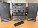 Akai AC-MX90 hifi mini system stereo cd cassette radio, Ophalen of Verzenden, Gebruikt, Cd-speler, Akai