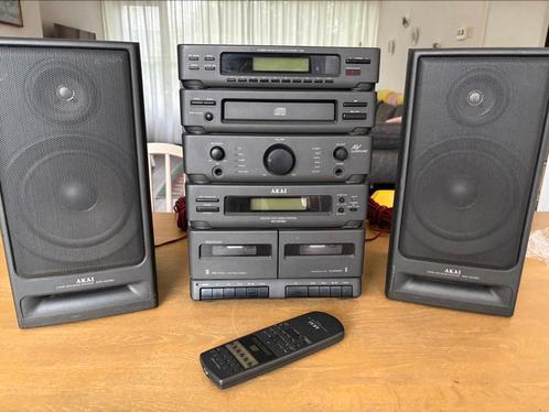 Akai AC-MX90 hifi mini system stereo cd cassette radio, Audio, Tv en Foto, Stereo-sets, Gebruikt, Cassettedeck, Cd-speler, Tuner of Radio