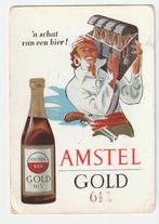 Amstel Gold 6,5% oud vloeiblad met reclame piraat, Verzenden, Gebruikt, Overige typen, Amstel