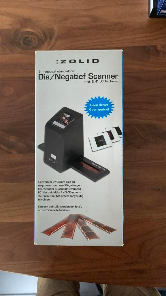 Dia/negatief scanner, Computers en Software, Scanners, Nieuw, Diascanner, Overige, Ophalen of Verzenden