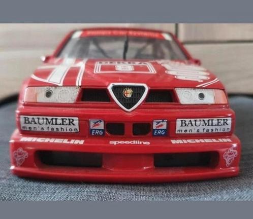 Alfa Romeo 155 V6 TI 1;18 DTM class 1 Larini nr.8.UT models, Verzamelen, Automerken, Motoren en Formule 1, Auto's, Ophalen