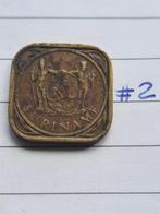 5 cent 1966 Suriname #2, Ophalen of Verzenden, Koningin Juliana, Losse munt, 5 cent