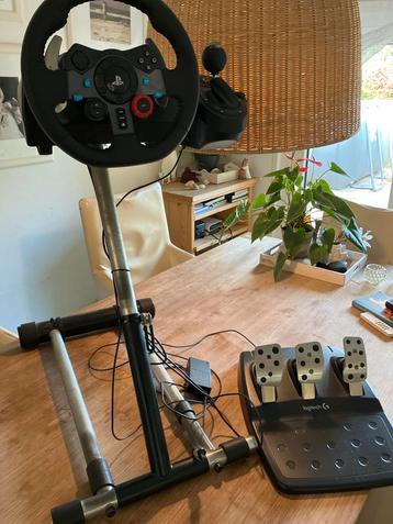 Logitech G29 Set + Wheel Stand Pro/ Stuur, Pedalen, Shifter beschikbaar voor biedingen