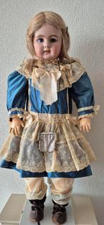 Prachtige grote Antieke pop, 78cm, Antiek en Kunst, Ophalen of Verzenden