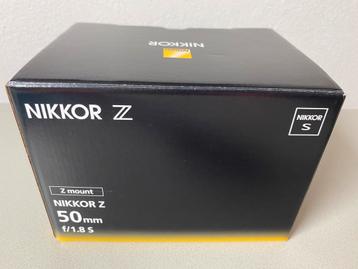 Nikon Z 50mm f/1.8 S beschikbaar voor biedingen