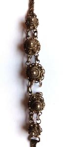 Antiek armbandje Zeeuws knop, Antiek en Kunst, Ophalen of Verzenden, Zilver