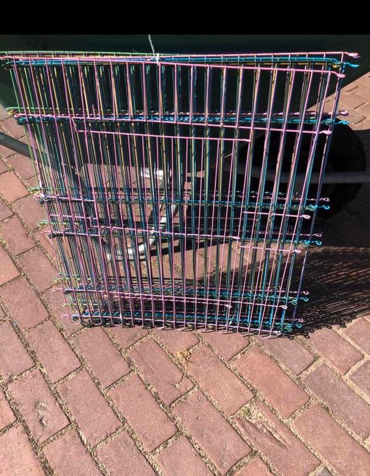 Knaagdieren /Cavia ren 12 paneeltjes, Dieren en Toebehoren, Knaagdieren en Konijnen | Toebehoren, Zo goed als nieuw, Overige typen