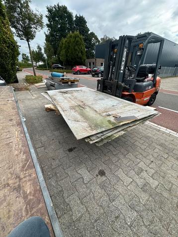 Staalplaten verzinkt beschikbaar voor biedingen
