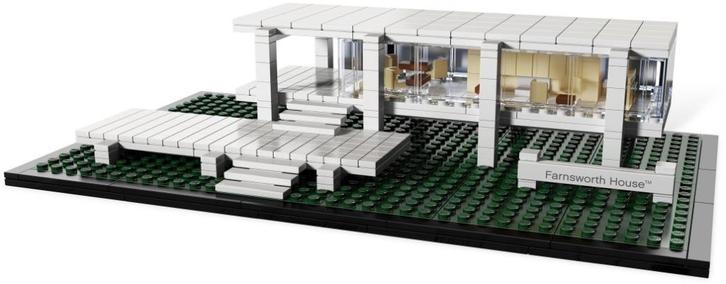 21009 - Architecture: Farnsworth House, Kinderen en Baby's, Speelgoed | Duplo en Lego, Nieuw, Lego, Complete set, Verzenden