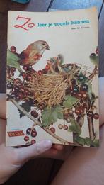 Zo leer je vogels kennen, Ophalen of Verzenden, Zo goed als nieuw, Vogels, Ko zweeres