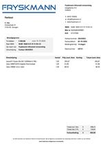 infrarood paneel 60 x 160 cm, 1200 Watt, Doe-het-zelf en Verbouw, Ophalen, Minder dan 30 cm, Overige typen, 150 cm of meer