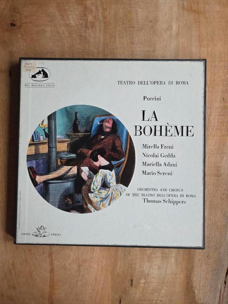 Puccini – La Bohème | Freni/Gedda | Schippers | LP box, Cd's en Dvd's, Vinyl | Klassiek, Zo goed als nieuw, Classicisme, Kamermuziek