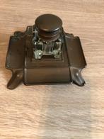Oude/antieke inktpot voor op bureau/secretair, Antiek en Kunst, Ophalen of Verzenden
