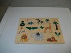 Puzzel wilde dieren 10 delig, Ophalen of Verzenden, Gebruikt