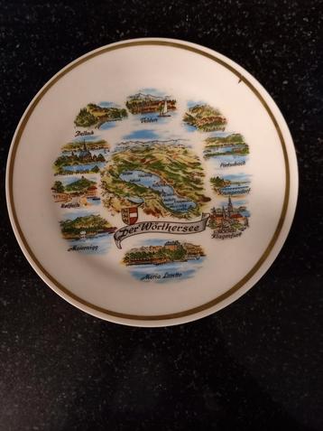 Vintage Wandbord Wörthersee Duitsland beschikbaar voor biedingen