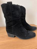 GABOR - maat 36 - zwart suede - ZGAN - cowboy laarzen, Kleding | Dames, Schoenen, Ophalen of Verzenden, Zo goed als nieuw, Zwart