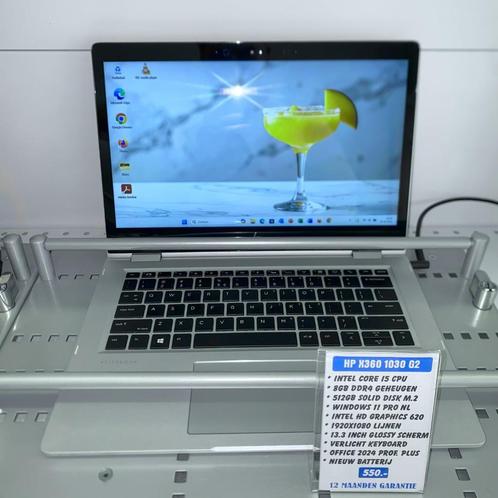 HP EliteBook X360 1030 G2 - Intel Core i5-7200U - 500GB SSD, Computers en Software, Windows Laptops, Refurbished, 13 inch, SSD