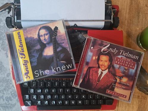 2 x cd Andy Tielman, Cd's en Dvd's, Cd's | Rock, Zo goed als nieuw, Poprock, Ophalen of Verzenden