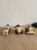 Lego Sluban 2 jeeps en tankje, Ophalen of Verzenden, Zo goed als nieuw
