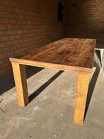 Massieve Eikenhouten Tafel - 3 x 1 meter, Huis en Inrichting, Tafels | Eettafels, Ophalen, Gebruikt, 150 tot 200 cm, Eikenhout