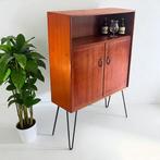 Vintage barkast hout | drankkast | cocktailbar | mancave bar, Huis en Inrichting, Ophalen, Formule Meubelen, Niet bekend, Niet bekend