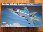 Mig-31M Foxhound Hobby Boss 1:48 Modelbouwdoos, Ophalen of Verzenden, Nieuw