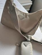 Originele Prada tas met alle toebehoren., Ophalen of Verzenden, Blauw, Handtas