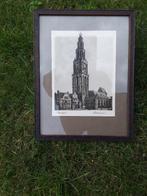 ets Martinitoren Groningen in een antieke lijst, Ophalen