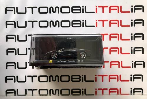 Ferrari LaFerrari Aperta Nero Mettallizato 2016 Schaal 1:43, Hobby en Vrije tijd, Modelauto's | 1:43, Nieuw, Auto, Overige merken
