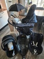 Bugaboo Donkey 3 duowagen + 2x Cybex autostoel (0 - 4 jaar), Ophalen, Zo goed als nieuw, Bugaboo, Duowagen