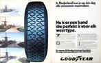 6 vintage advertenties reclames Goodyear banden 1981 band, Verzamelen, Ophalen of Verzenden, Gebruikt, Overige typen