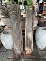 2 oude zuilen uit India - opruiming!, Ophalen, Gebruikt, Nvt, Nvt