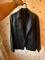 Nikkie leren blazer maat 38, Kleding | Dames, Maat 38/40 (M), Zwart, Ophalen of Verzenden, Zo goed als nieuw