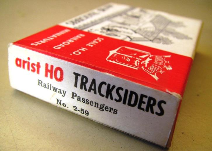 ARIST H0 4 gegoten spoorwegfiguren Hornby märklin Piko Roco, Hobby en Vrije tijd, Modeltreinen | H0, Gebruikt, Overige typen, Gelijkstroom of Wisselstroom