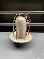 Stoere Industriële kooilamp muurlamp Vintage vloerlamp, Huis en Inrichting, Lampen | Hanglampen, Ophalen, Minder dan 50 cm