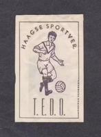 Suikerzakje TEDO Voetbal Den Haag., Verzamelen, Ophalen of Verzenden