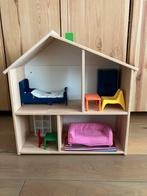 Poppenhuis ikea met toebehoren, Kinderen en Baby's, Speelgoed | Poppenhuizen, Ophalen of Verzenden, Zo goed als nieuw, Poppenhuis