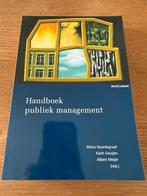 Handboek publiek management, Ophalen of Verzenden, Zo goed als nieuw, Sociale wetenschap