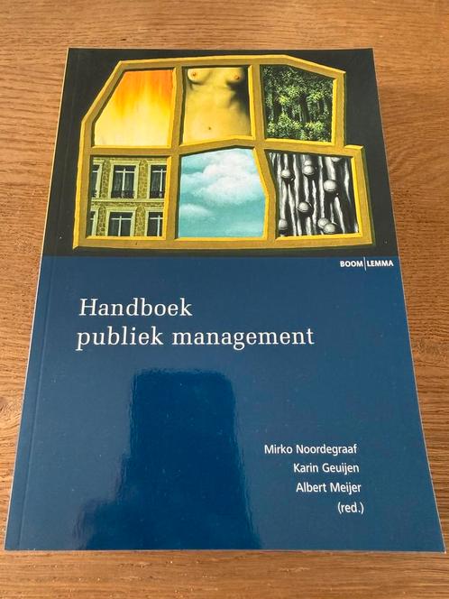 Handboek publiek management, Boeken, Wetenschap, Zo goed als nieuw, Sociale wetenschap, Ophalen of Verzenden