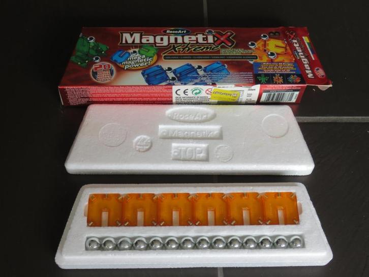 Magnetix x-treme 20 delig, als nieuw. Mooie set, Kinderen en Baby's, Speelgoed | Educatief en Creatief, Zo goed als nieuw, Bouwen