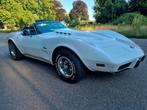 Chevrolet Corvette 5.7 AUT 1975 Wit cabriolet, Auto's, Oldtimers, Automaat, 5730 cc, Cabriolet, Wit
