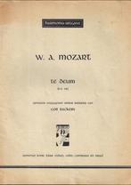Bo379 bladmuziek w a mozart, Muziek en Instrumenten, Ophalen of Verzenden, Zo goed als nieuw, Artiest of Componist, Klassiek