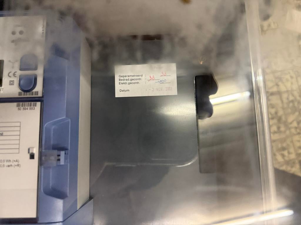 Elektriciteitsmeter Landis+Gyr E450, Ophalen
