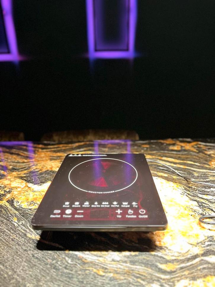 Inductie Kookplaat - Ideaal voor Camping!, Witgoed en Apparatuur, Kookplaten, Nieuw, Vrijstaand, Inductie, 3 kookzones of minder