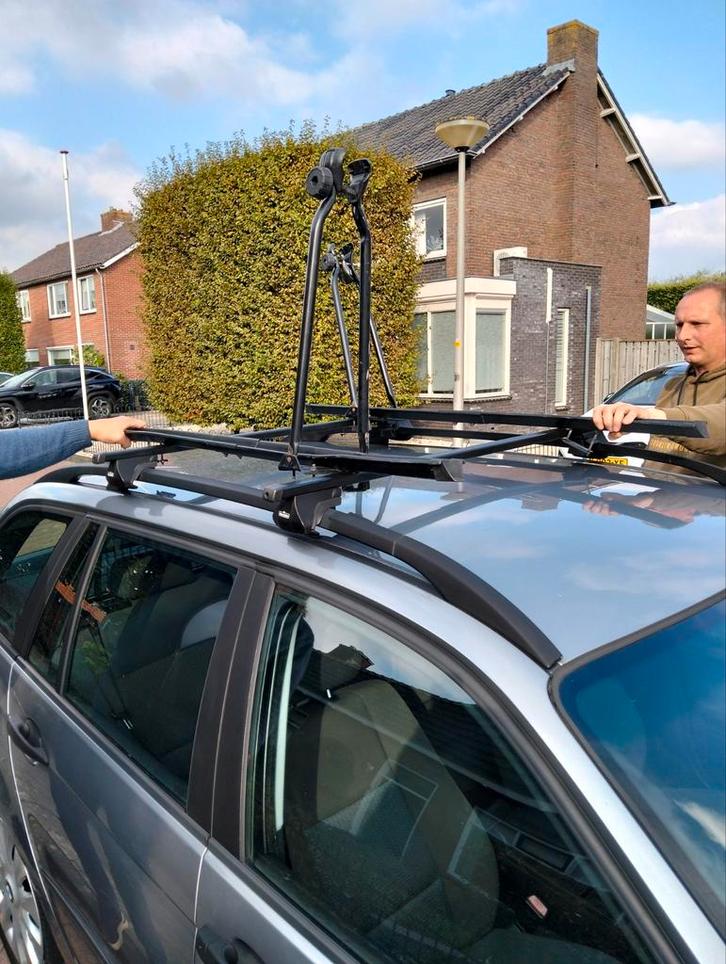 Fietsendrager voor autodak - Norauto, Auto diversen, Dakdragers, Ophalen