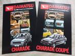 2x Daihatsu Charade folder sheets, Ophalen of Verzenden, Zo goed als nieuw, Overige merken