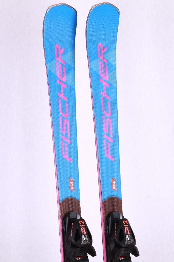 157 ski's FISCHER RC4 THE CURV CTX 2022, blue/pink, grip wal, 140 tot 160 cm, Ophalen of Verzenden, Carve, Skiën