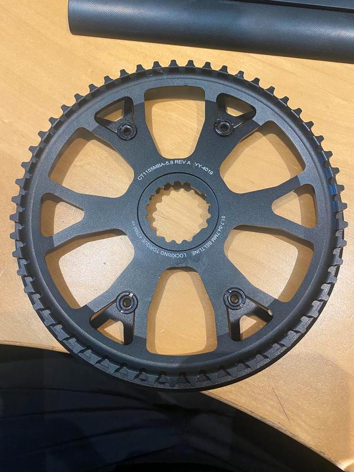 Gates Carbon Drive nieuw CDX 55T + bescherming voor Rohloff., Fietsen en Brommers, Fietsonderdelen, Nieuw, Algemeen, Overige typen