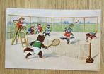 ansichtkaart kind poes poezen poezenkaart tennis tennissen, Verzamelen, Ophalen of Verzenden, 1920 tot 1940, Ongelopen, Kinderen